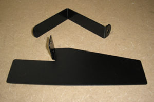 Stamped Fitness Components-Powdercoat Black